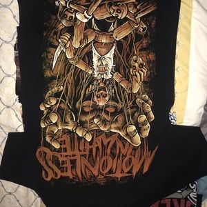 Brand New Motionless in White puppet shirt